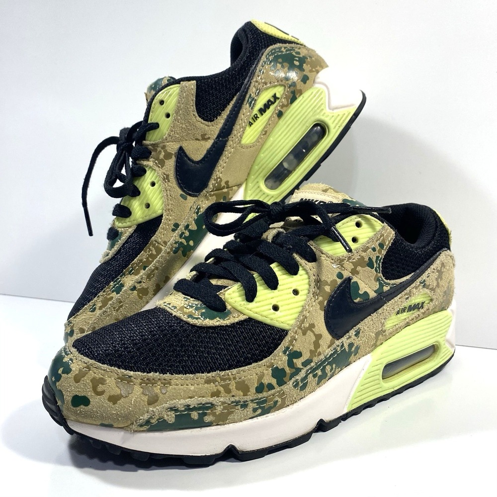 Nike Mens Size 7.5 Air Max 90 Premium "Camo Pack" IF1721-700
